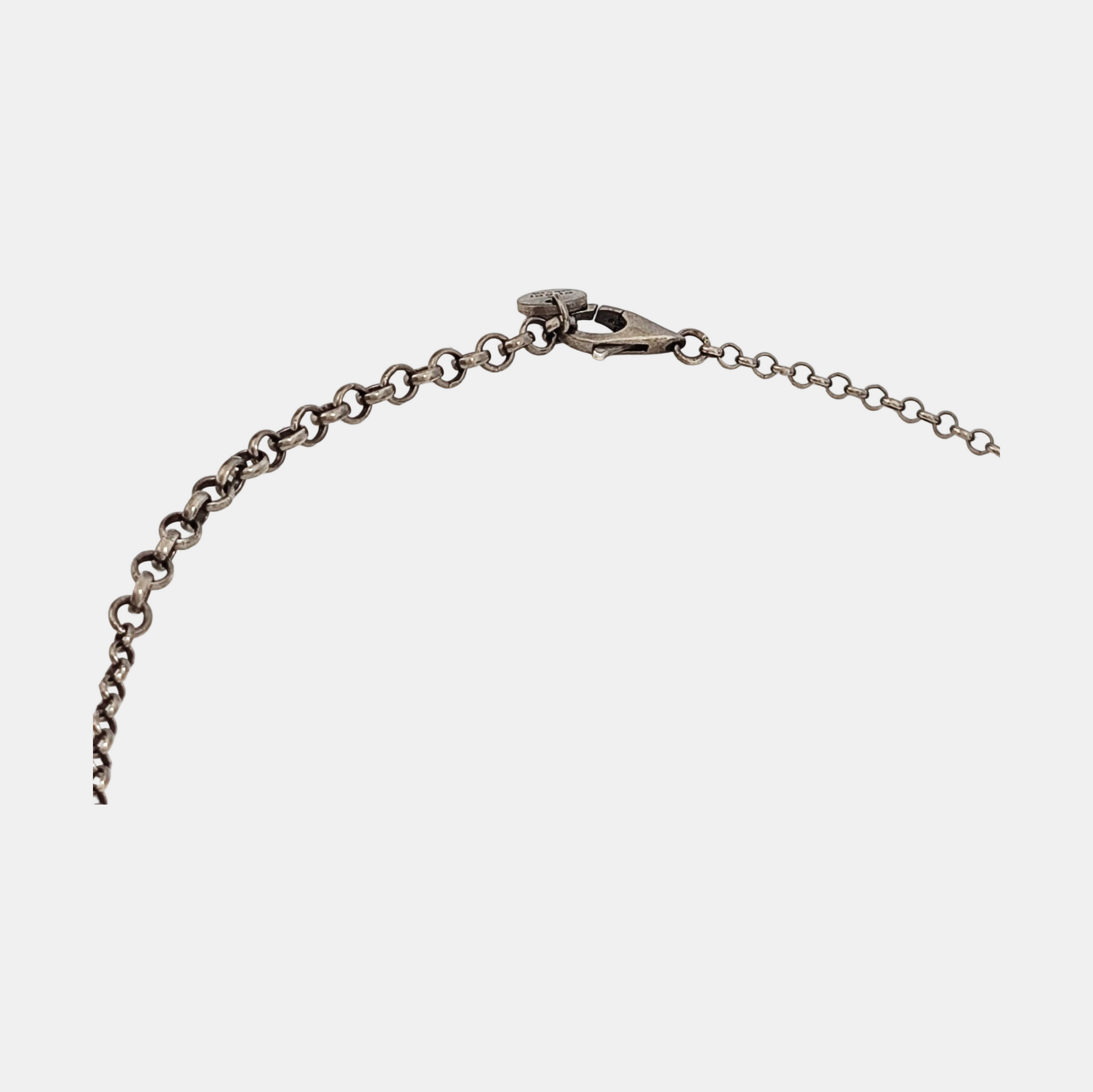 Interlocking G 925 Sterling Silver Necklace