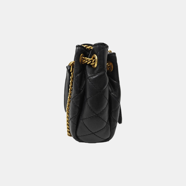 NOLITA Mini Quilted Lambskin Black