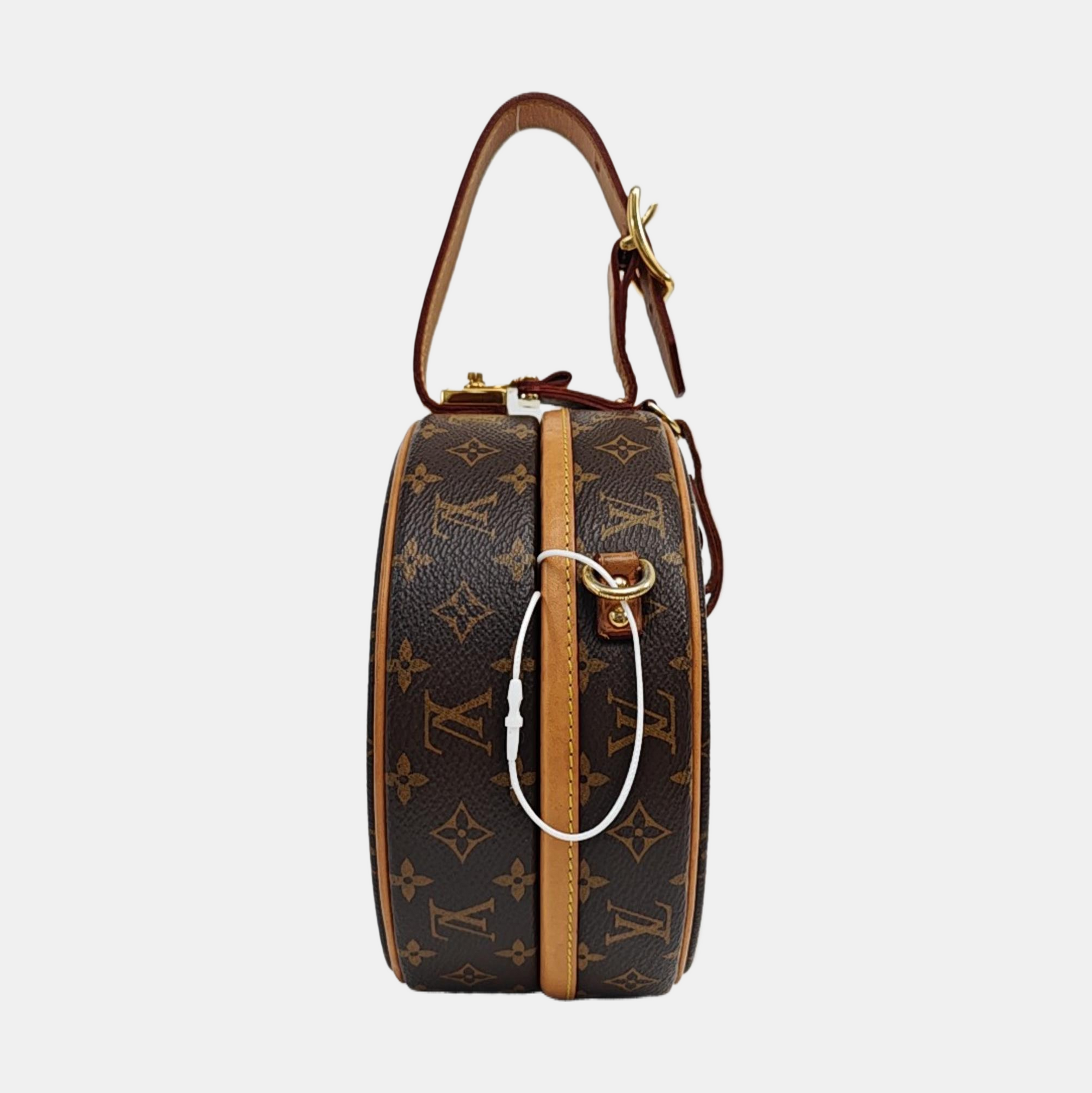 BOITE CHAPEAU PM Monogram Coated Canvas Brown