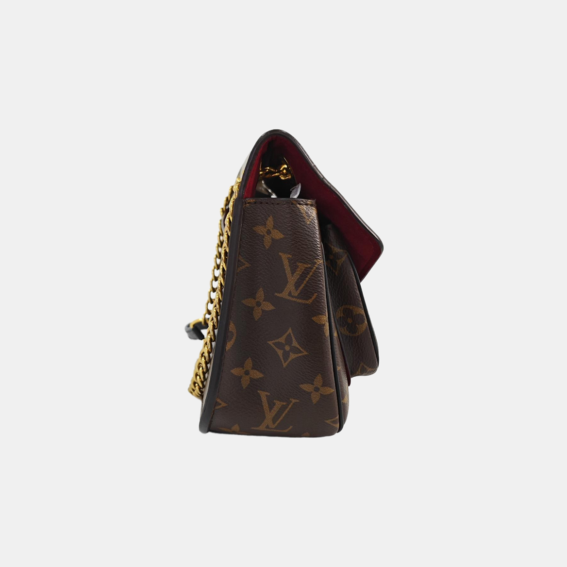 PASSY Monogram Coated Canvas Brown