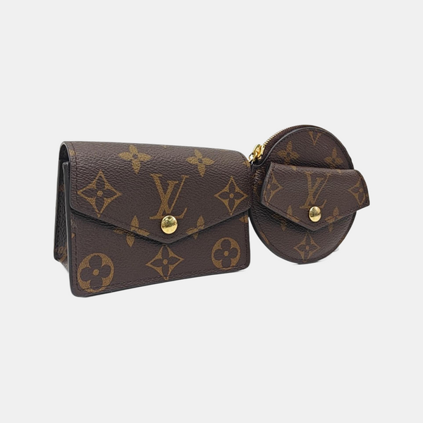 CEINTURE DAILY Monogram Coated Canvas Brown