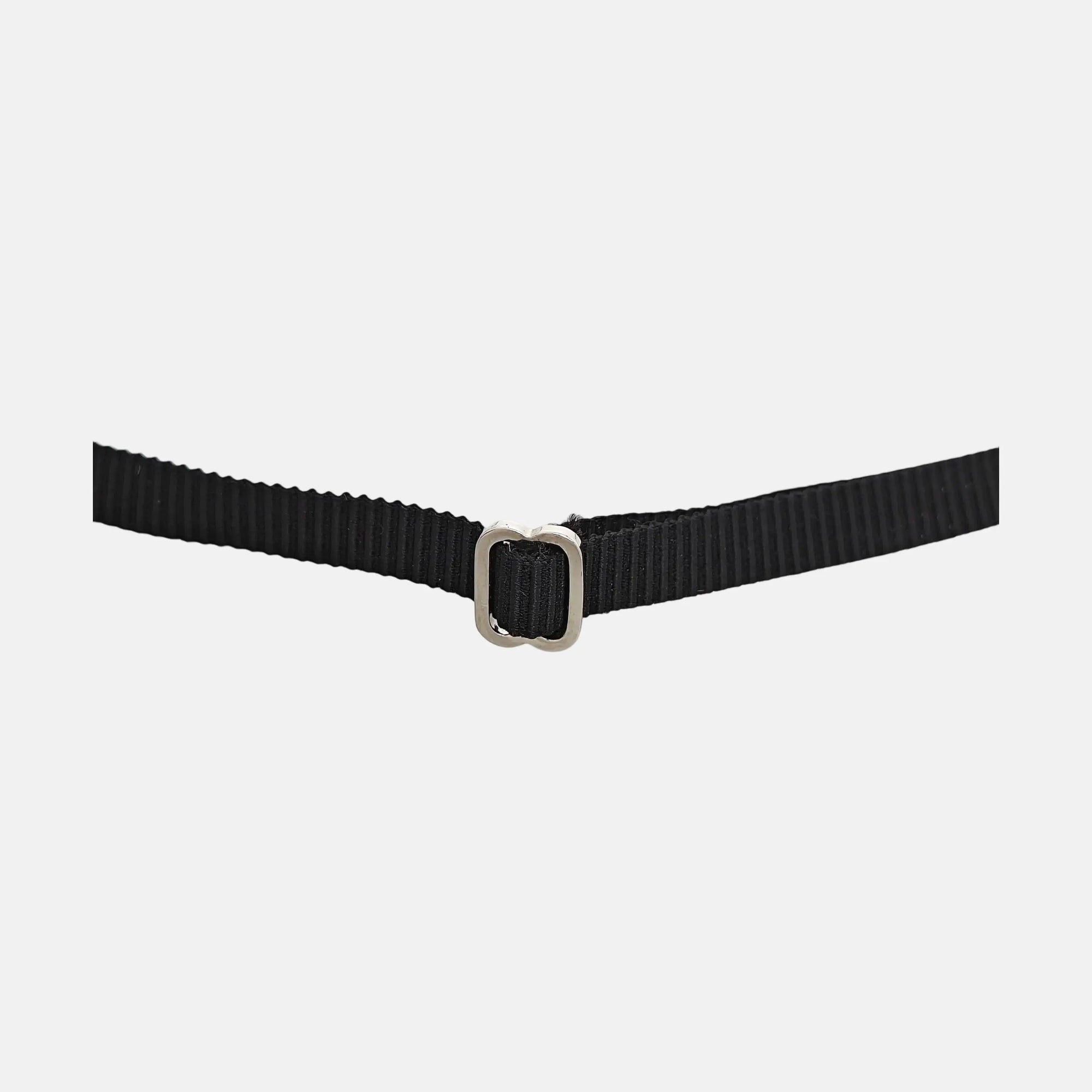 Fabric Silver Necklace