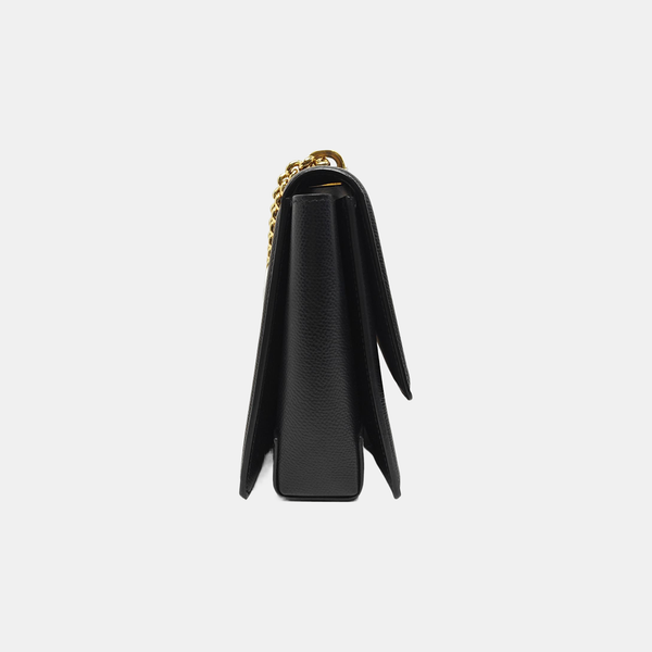 Ginny Medium Calfskin Black