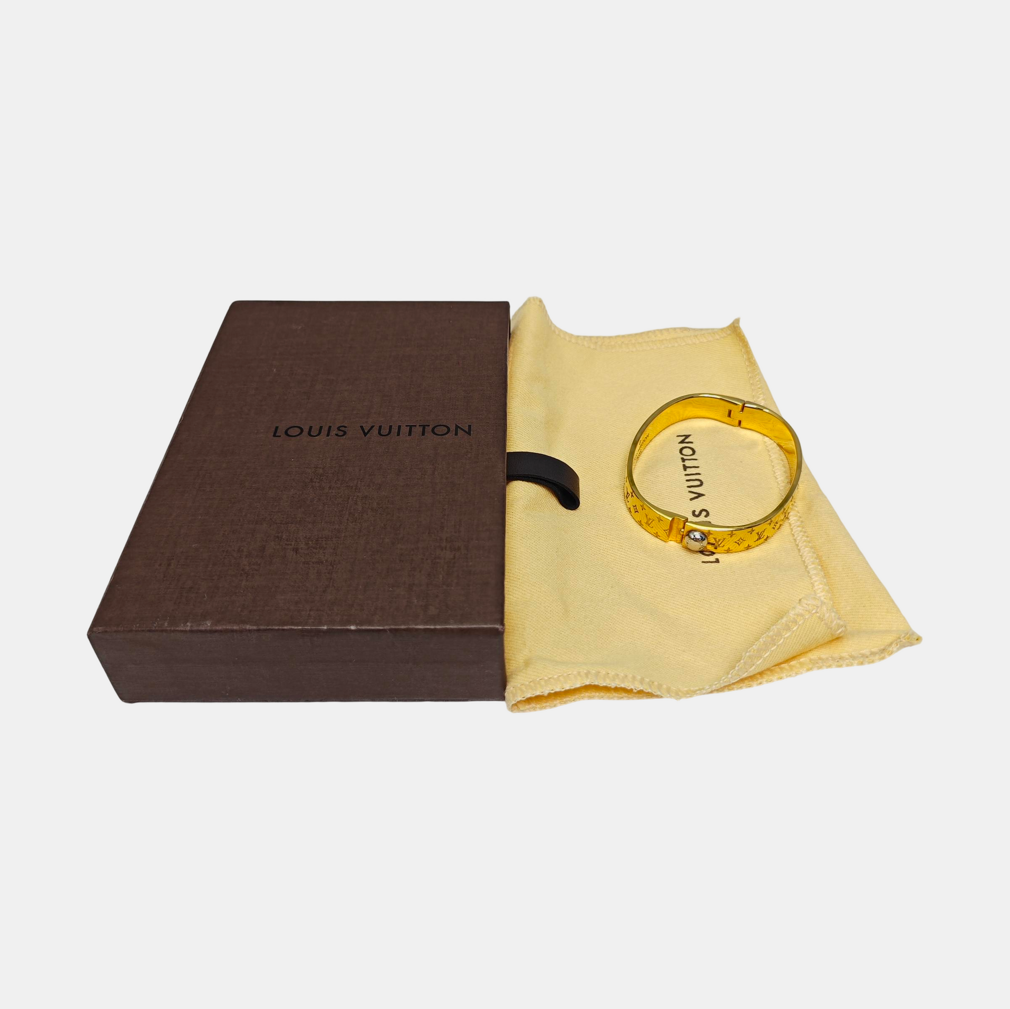 NANOGRAM Brass Gold Bangle