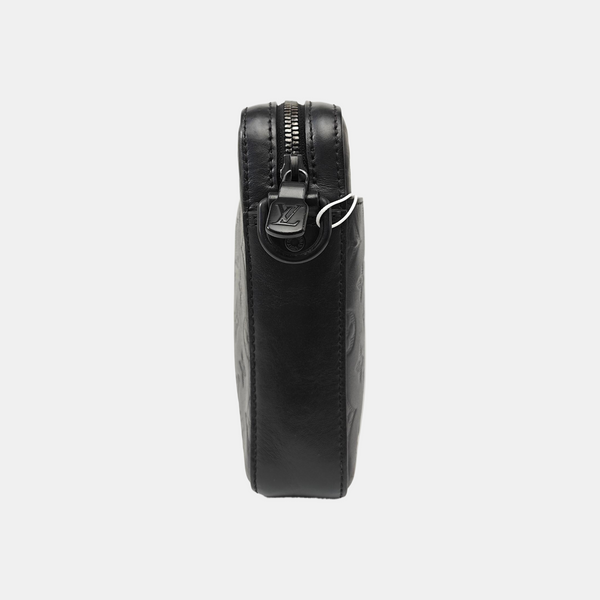 DUO Monogram Calfskin Black