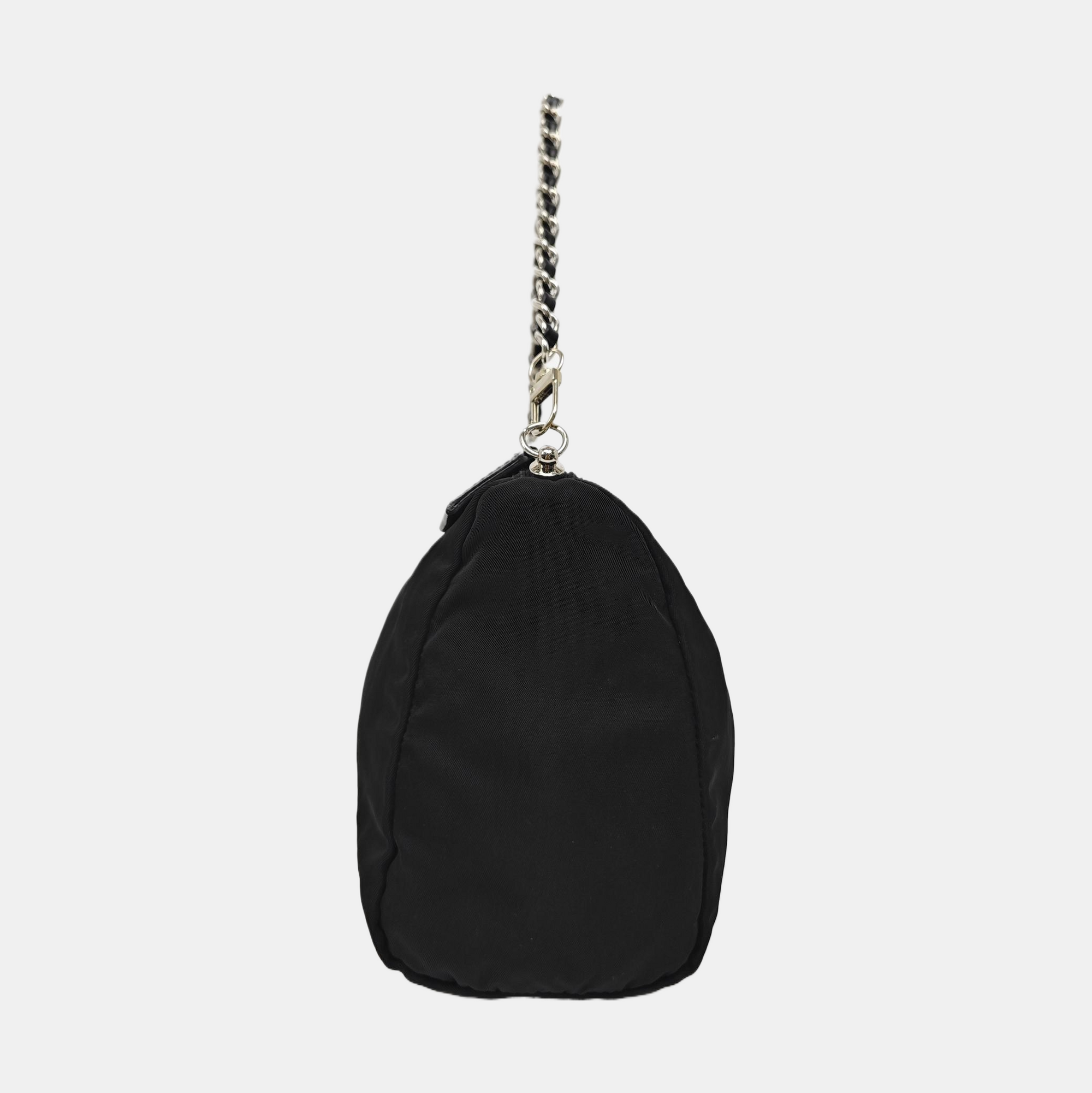 Nylon Clutch Black