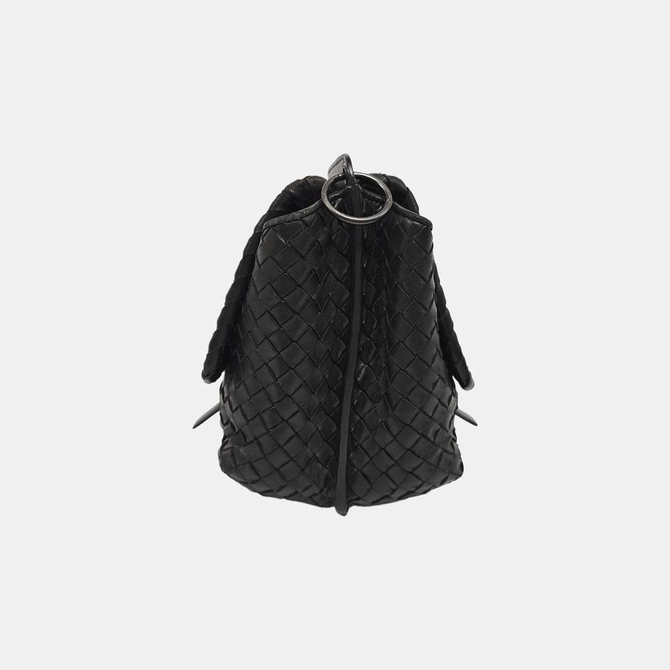 Calfskin Shoulder Bag Black