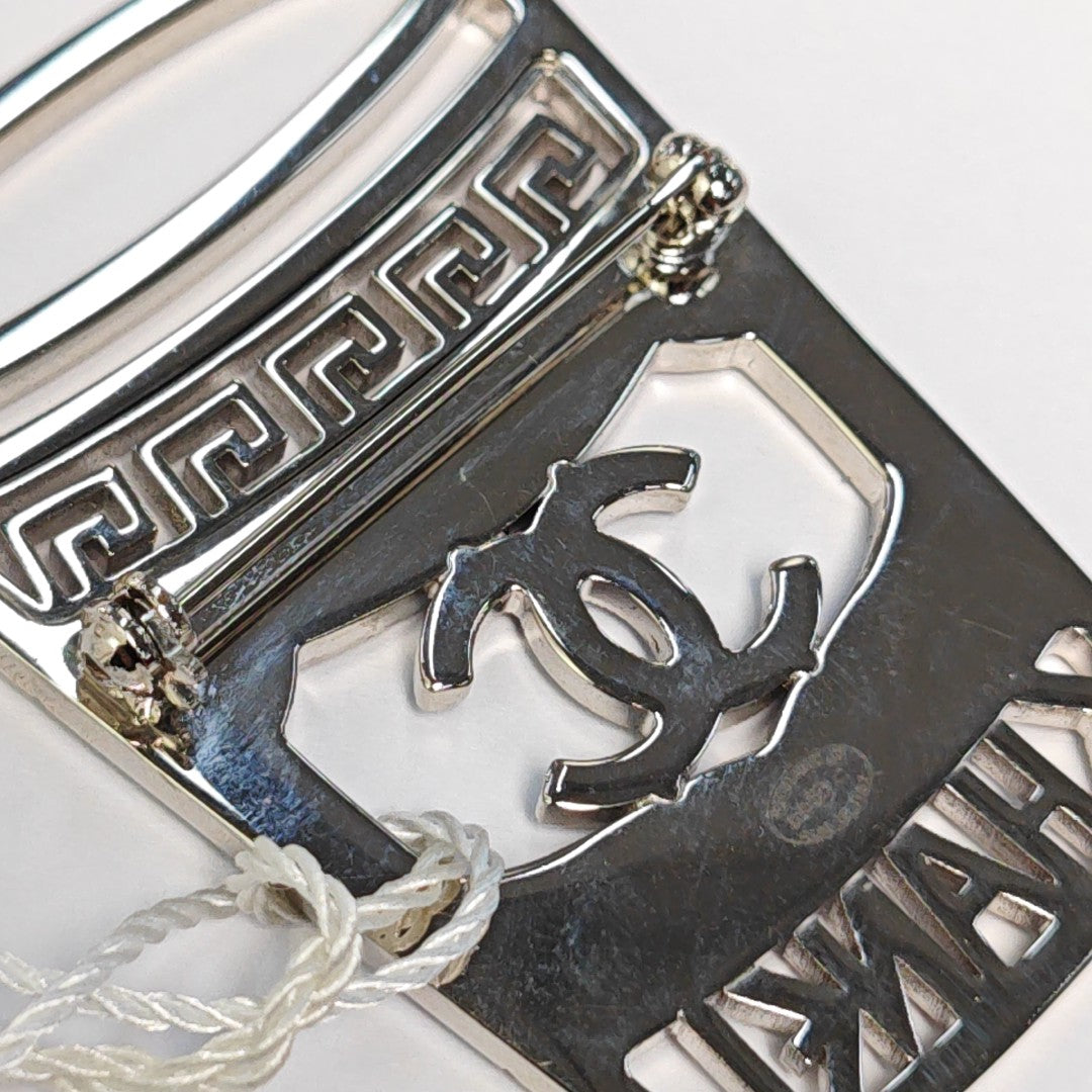 Metal Silver Brooch