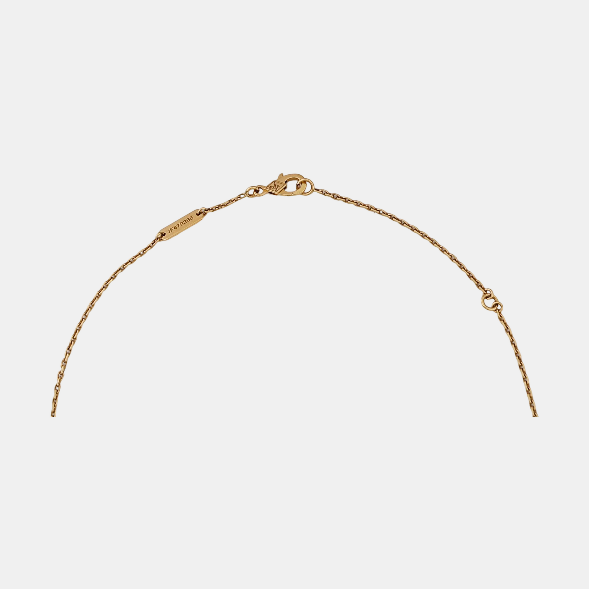 Vintage Alhambra 18k Gold Necklace