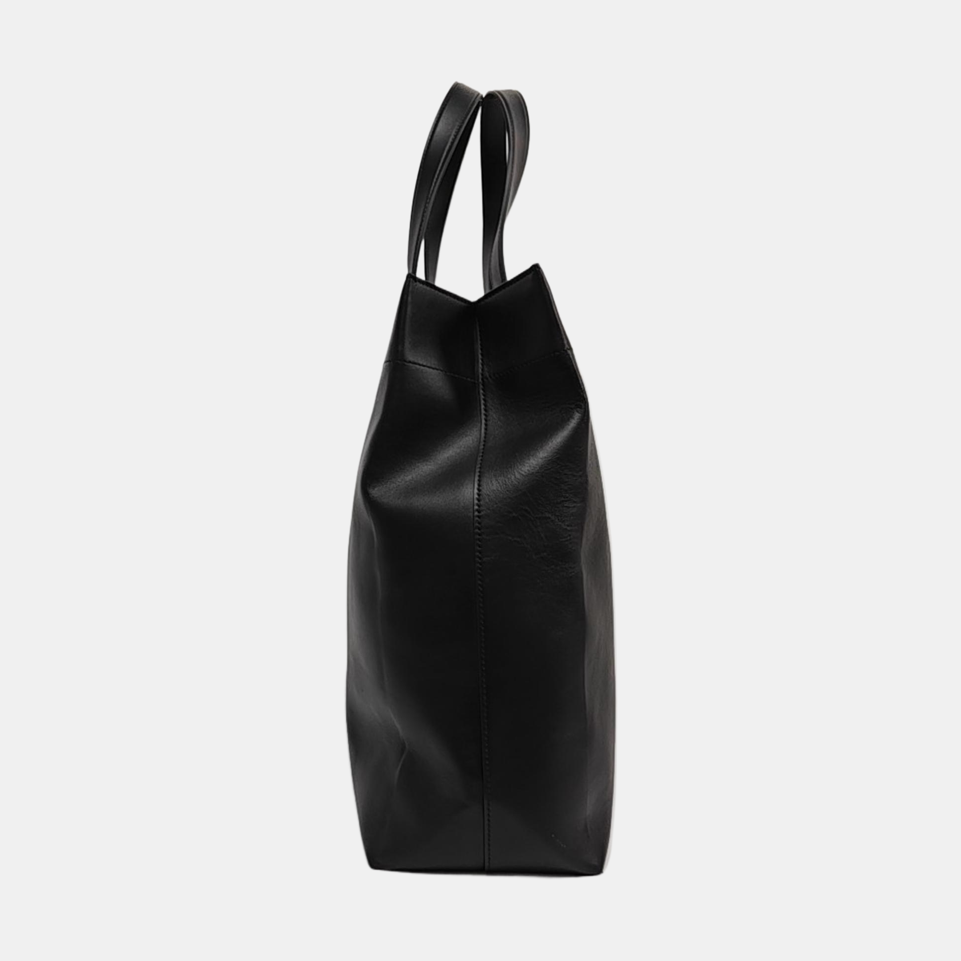DUTY FREE North-South Calfskin Black