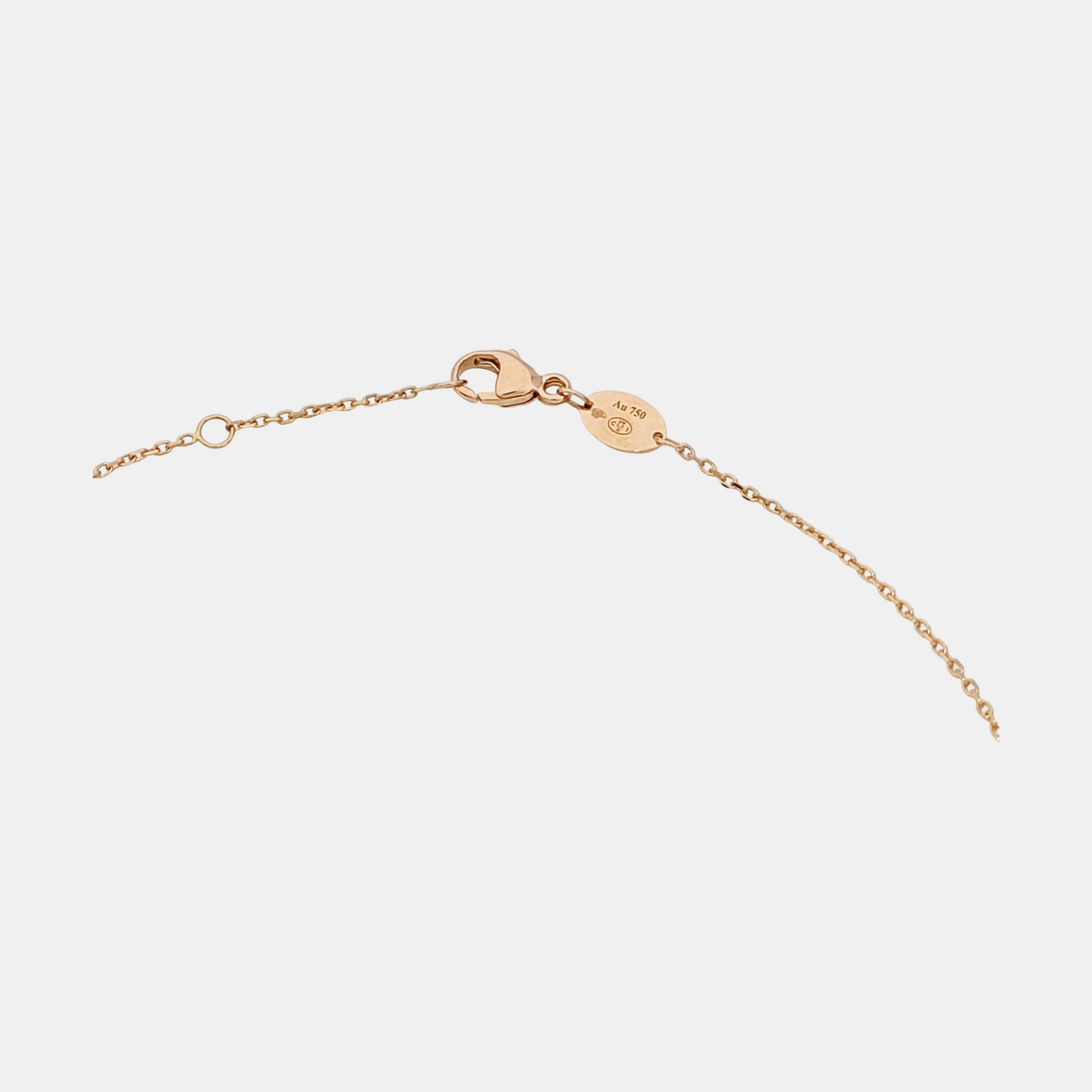 Jeux De Liens 18k Rose Gold Necklace