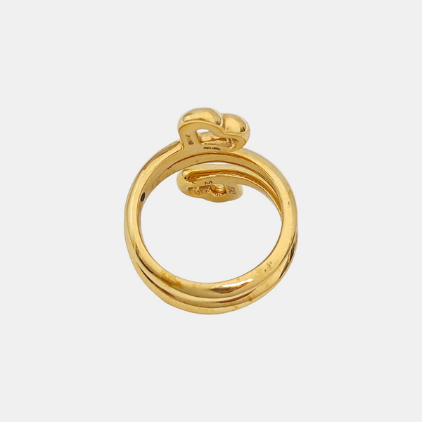 Metal Gold Ring EU 54