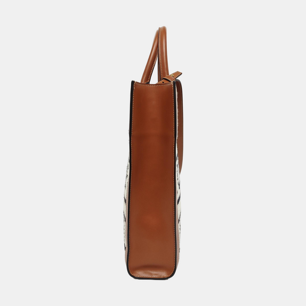CABAS CELINE Small Fabric White