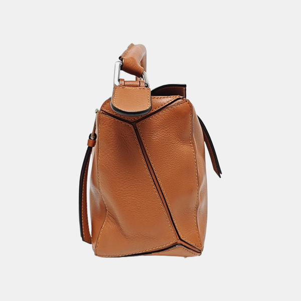 Puzzle Small Calfskin Brown