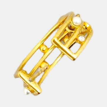 Metal Gold Earrings