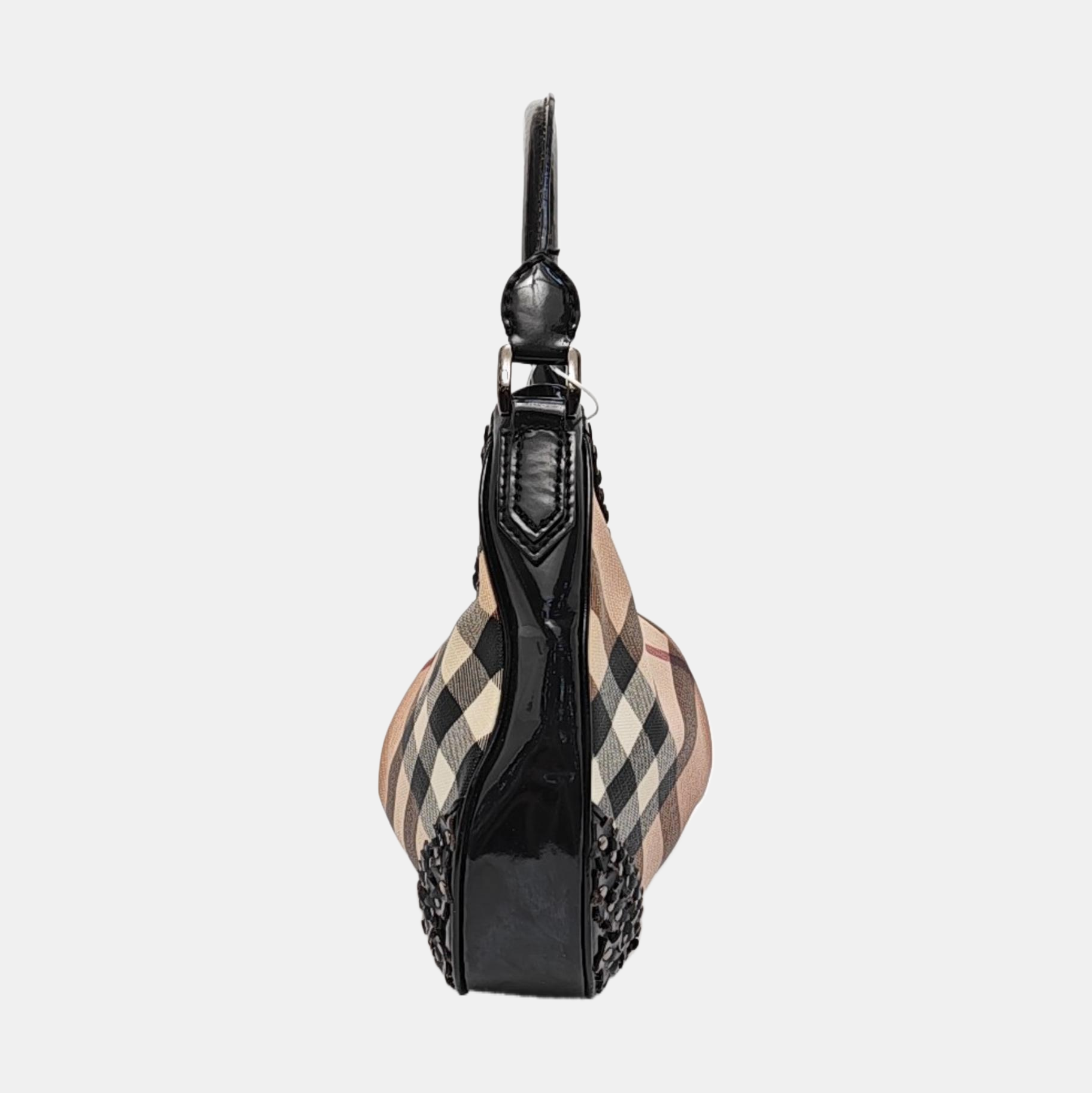 Coated Canvas Top Handle Bag Multicolor