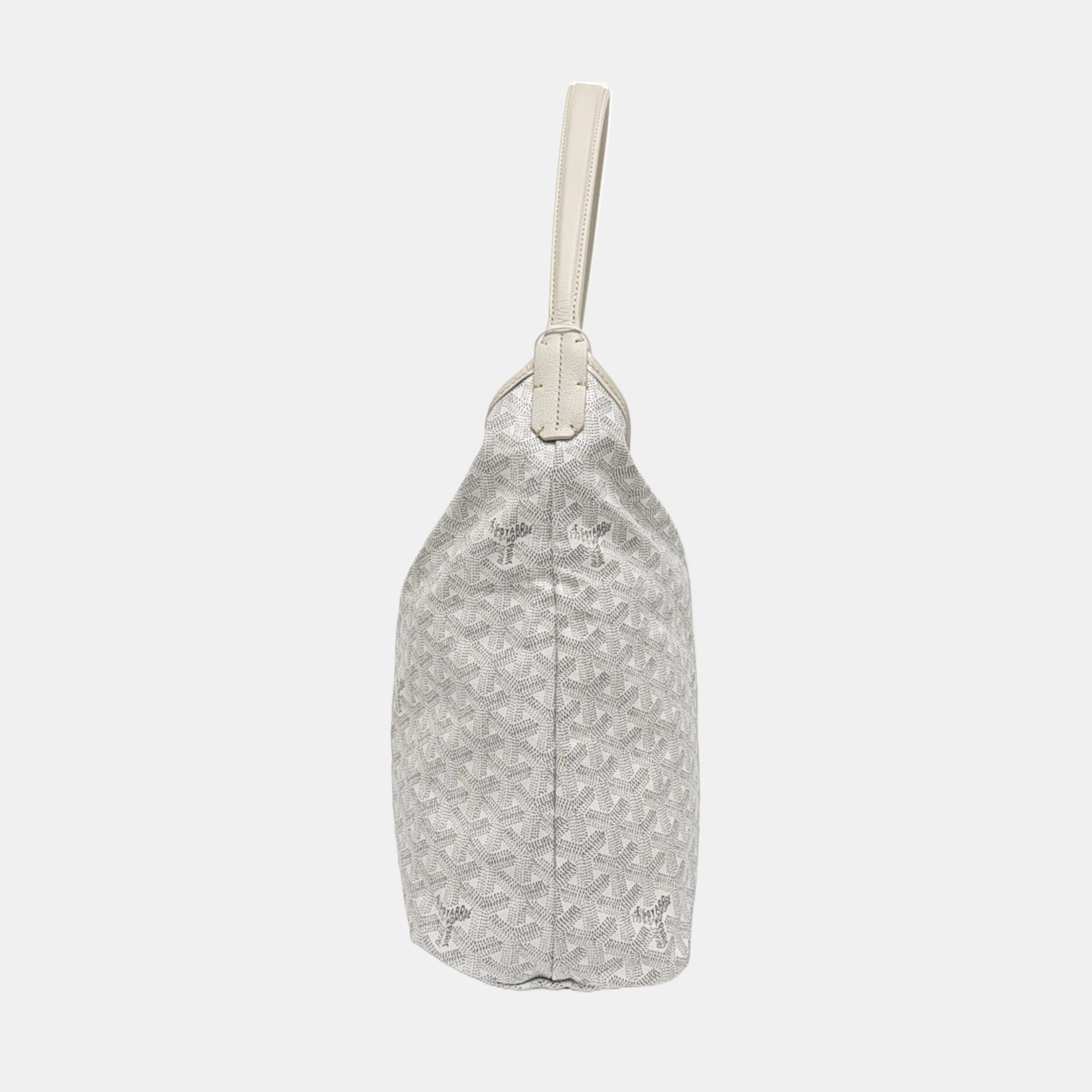 Hobo Coated Canvas White