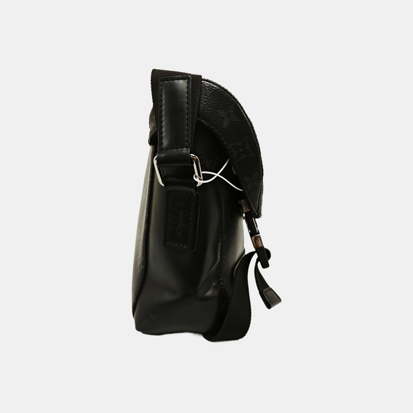 VOYAGER PM Monogram Coated Canvas Black