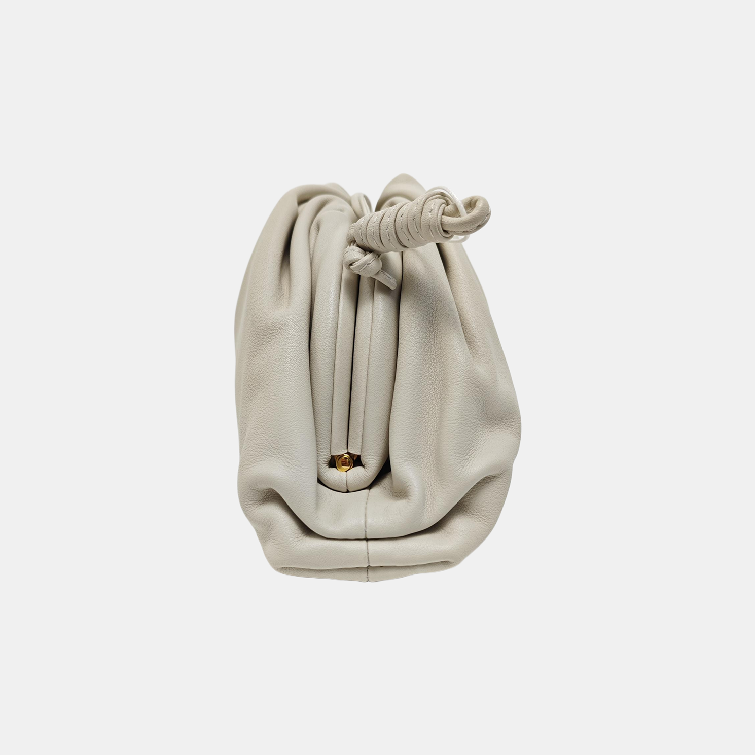 The Pouch Mini Lambskin White