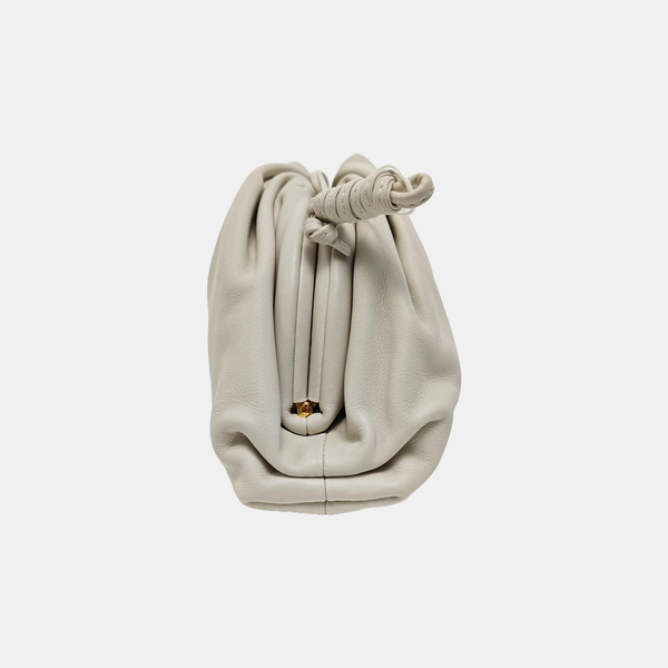 The Pouch Mini Lambskin White