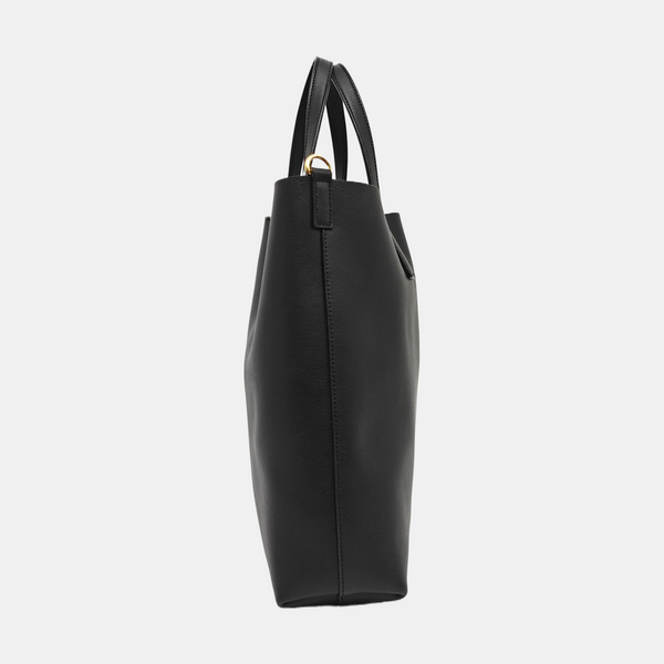 SHOPPING Calfskin Black