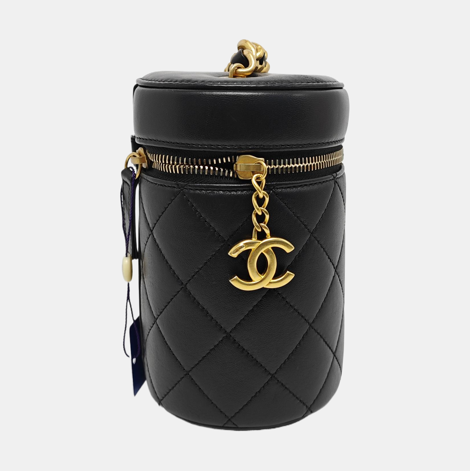 Quilted Lambskin Black