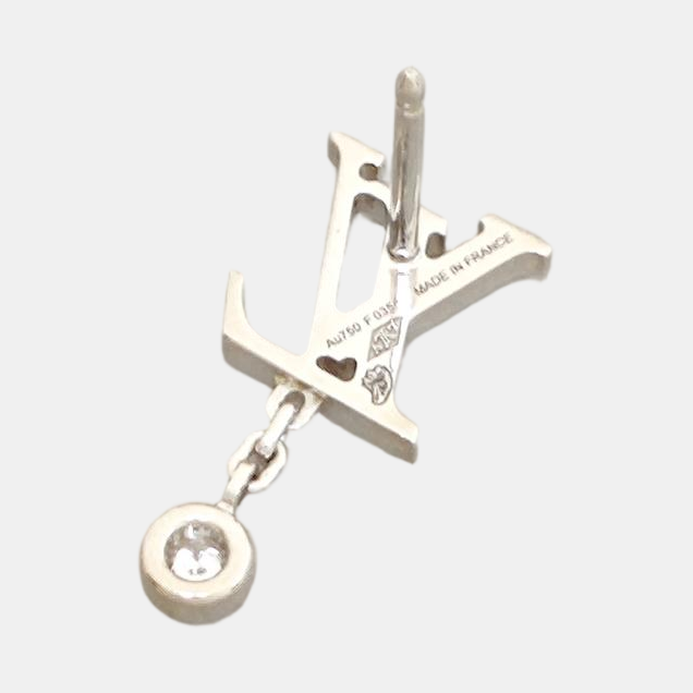 IDYLLE BLOSSOM 18k Gold Silver Stud Earrings