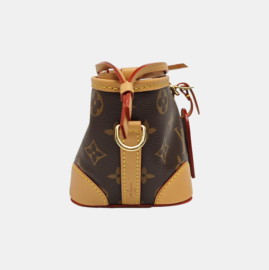 NOÉ Monogram Coated Canvas Brown