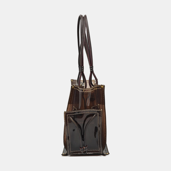 Special Material Tote Bag Brown