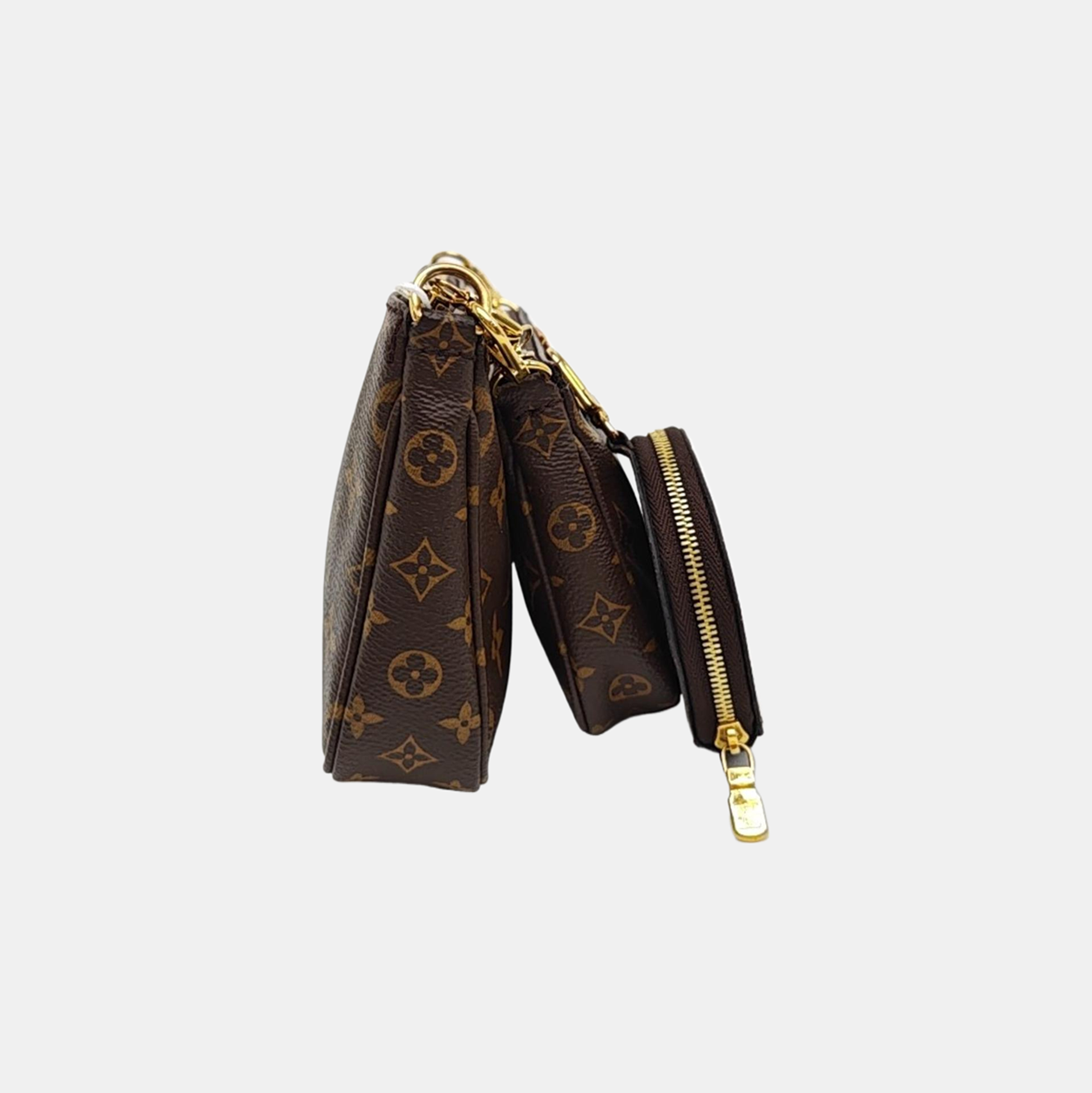 MULTI Monogram Coated Canvas Brown
