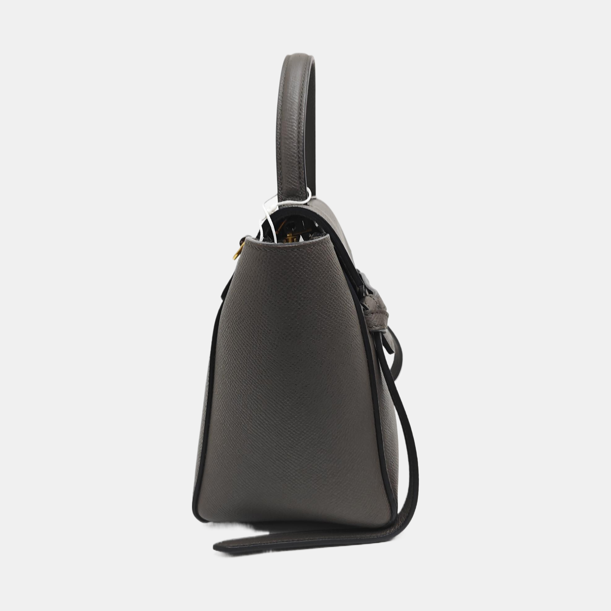 BELT Nano Calfskin Gray