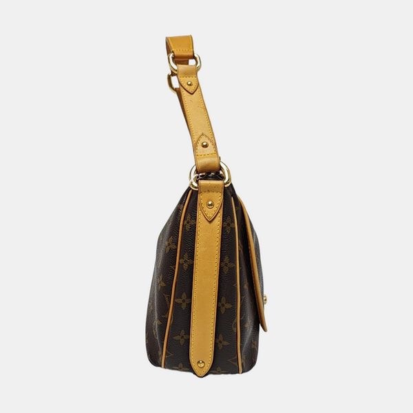TULUM PM Monogram Coated Canvas Brown