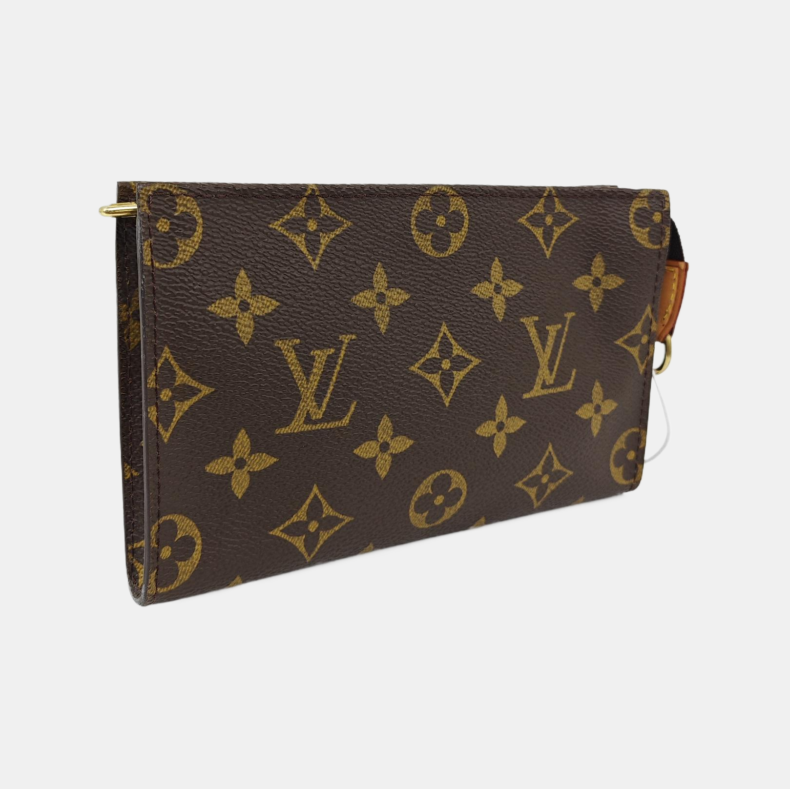 BUCKET Monogram Coated Canvas Brown