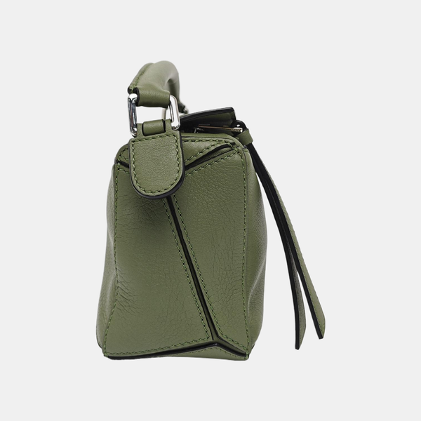 Puzzle Mini Calfskin Green