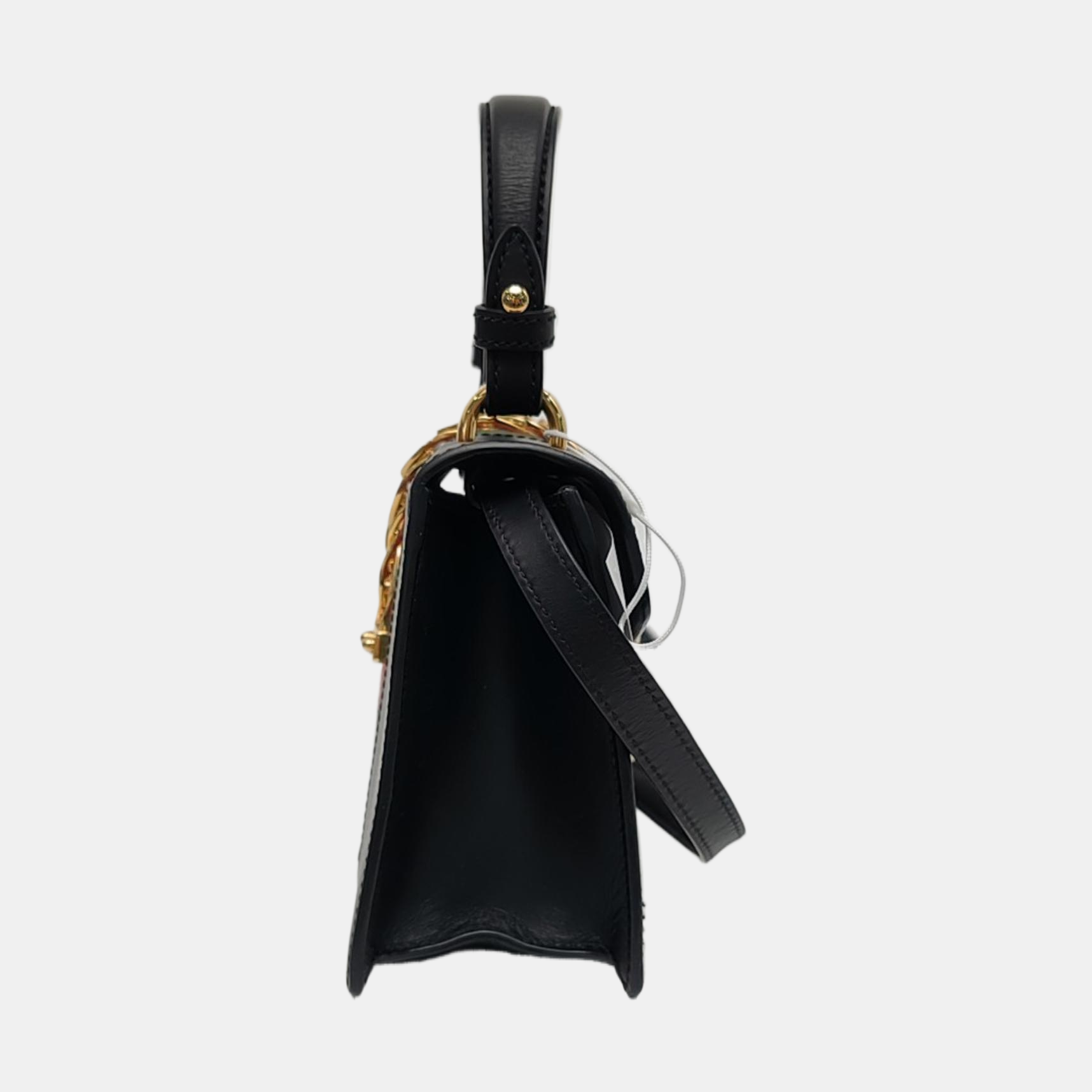 Authenticated pre-owned  Sylvie Mini Calfskin Black - Shoulder Bag at Looply