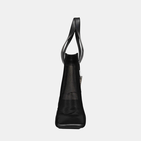 Special Material Top Handle Bag Black