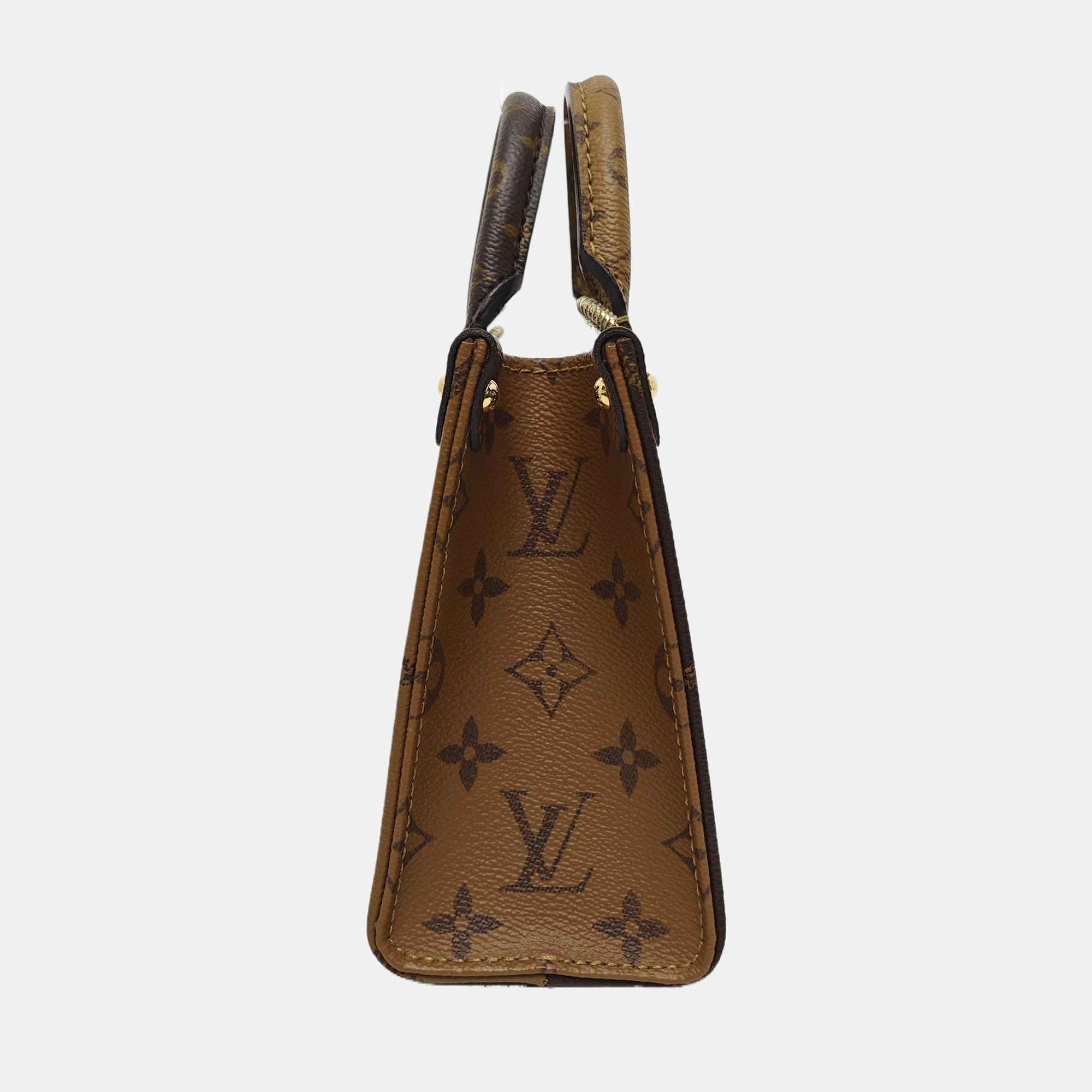 ONTHEGO BB Monogram Coated Canvas Brown