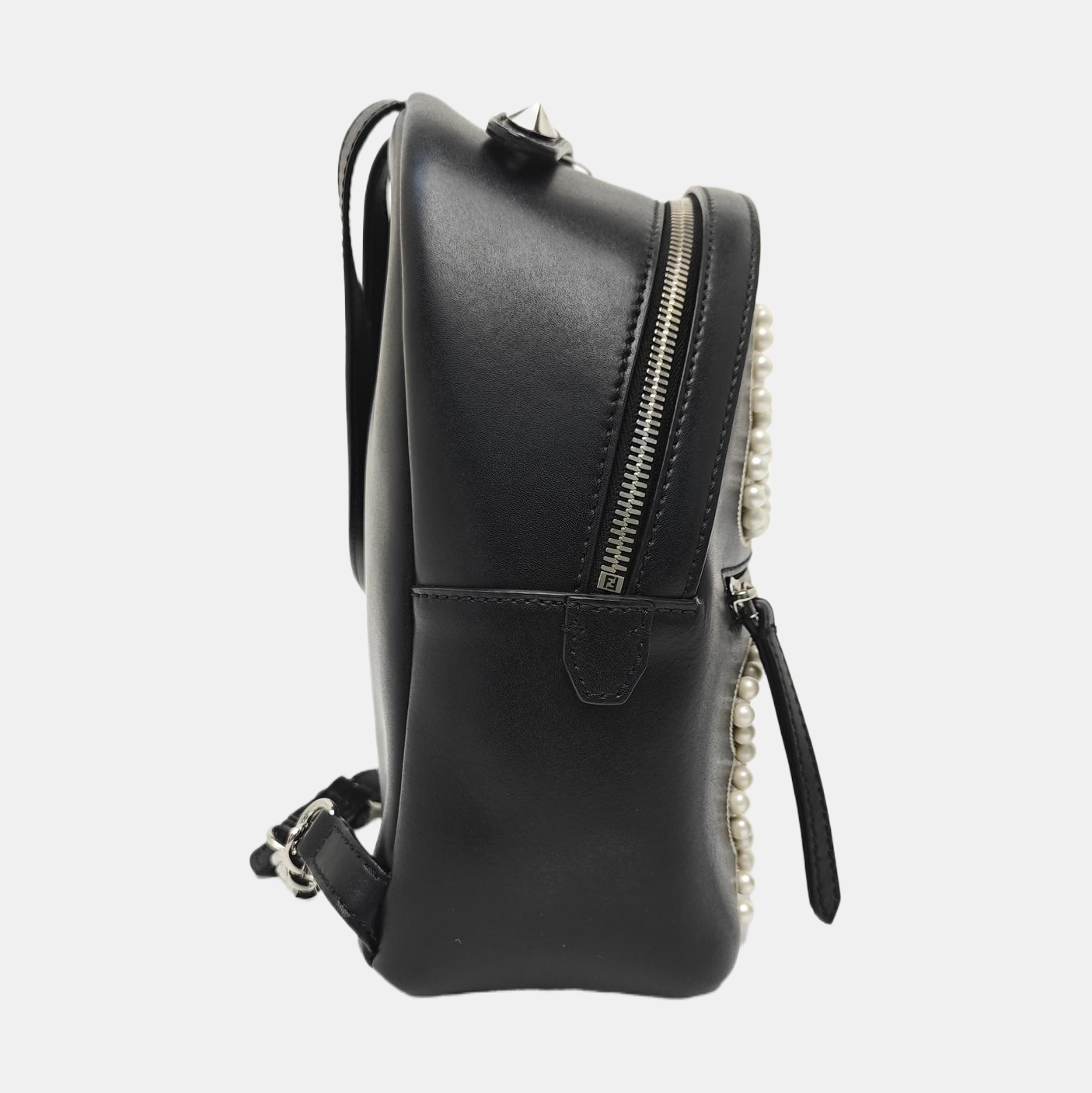 Calfskin Backpack Black