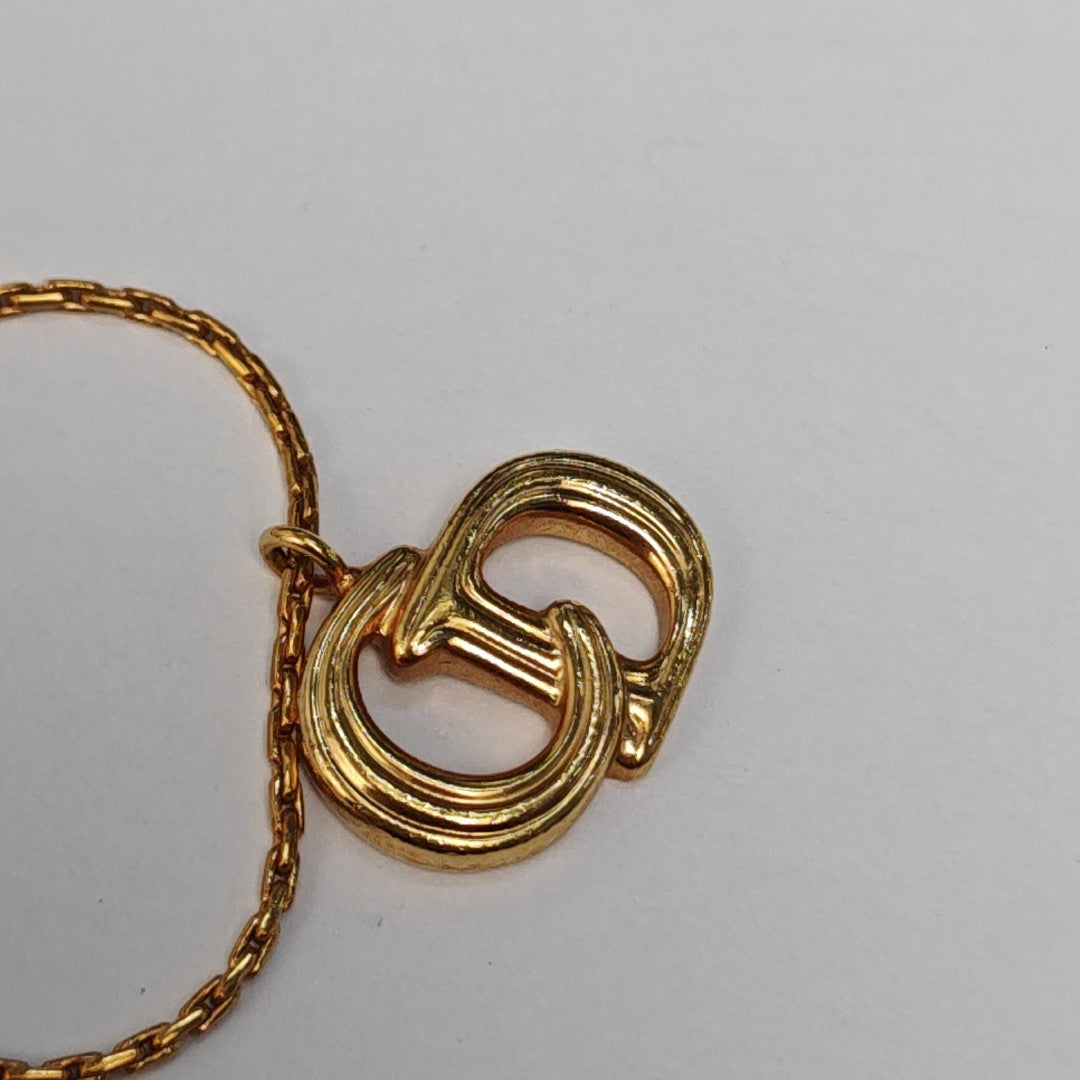 Petit CD Metal Gold Bracelet