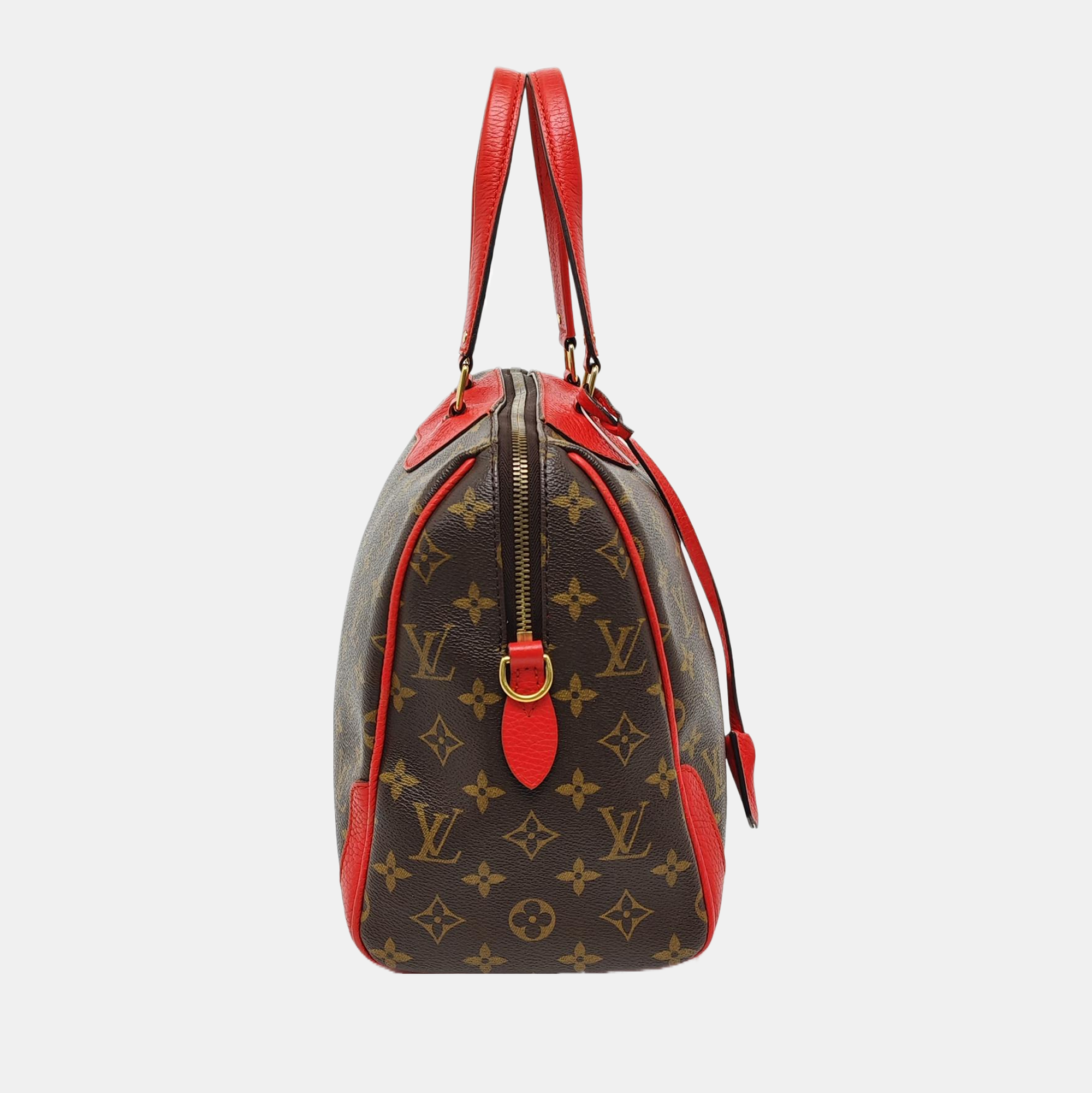 RETIRO NM Monogram Coated Canvas Brown
