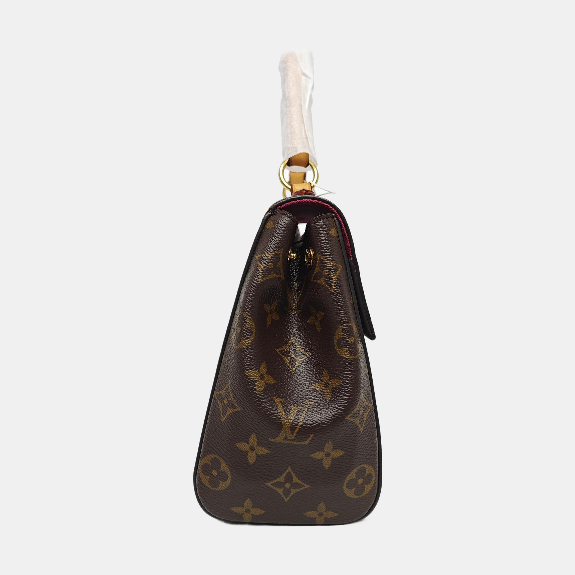 CLUNY PM Monogram Coated Canvas Brown