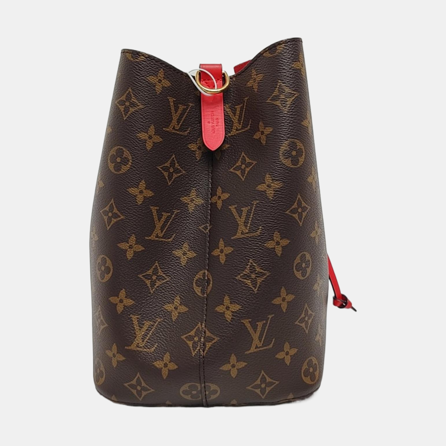 NÉONOÉ MM Monogram Coated Canvas Brown