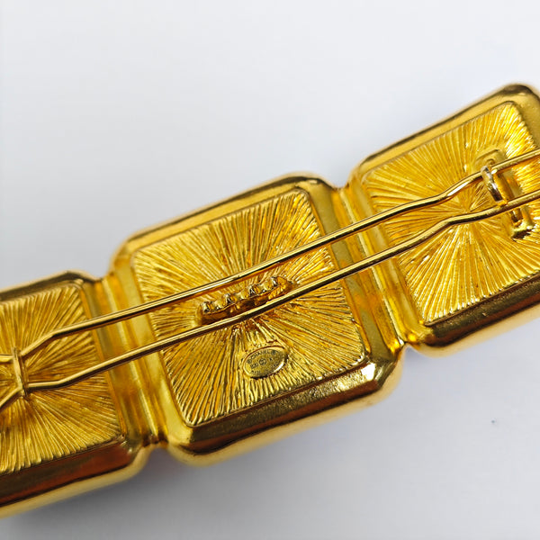 Pasador Dorado Metálico