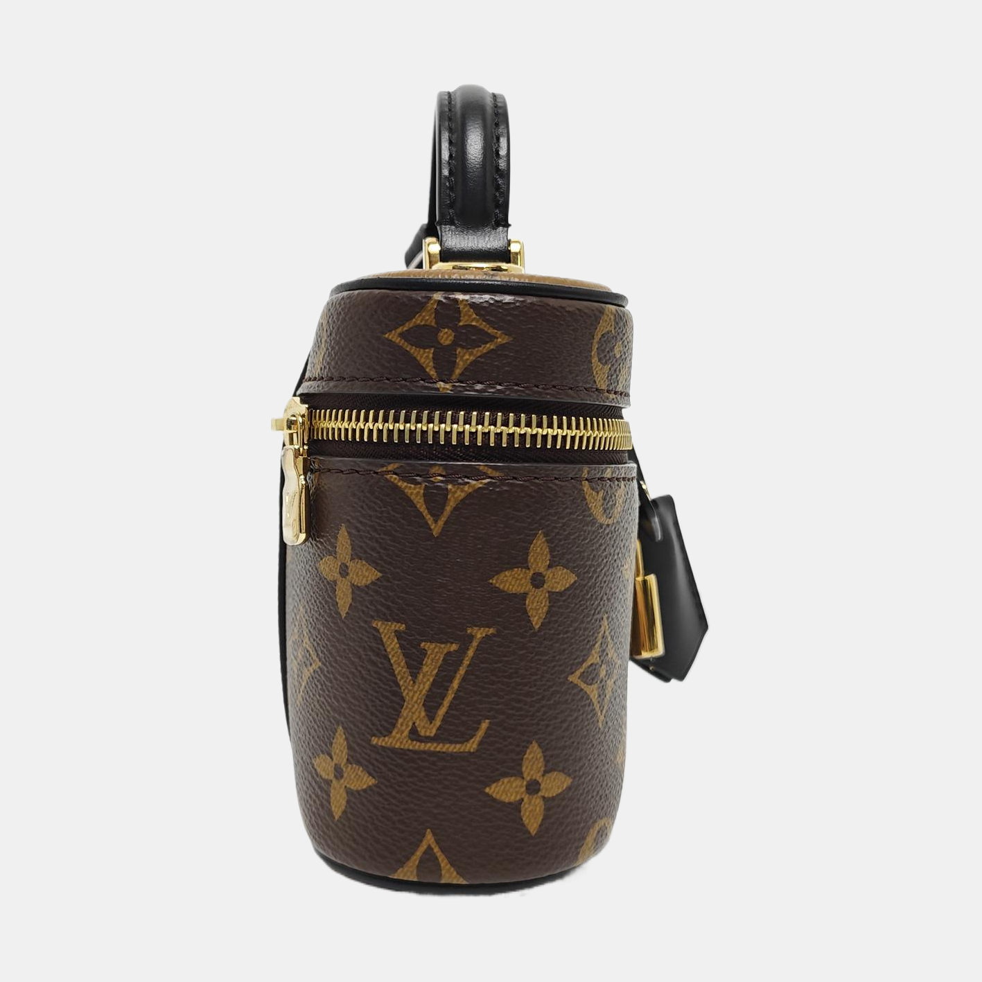 Vanity Chain Pouch Monogram Coated Canvas Brown
