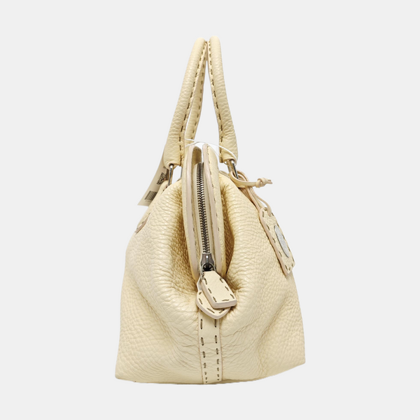 Selleria Quilted Calfskin Beige