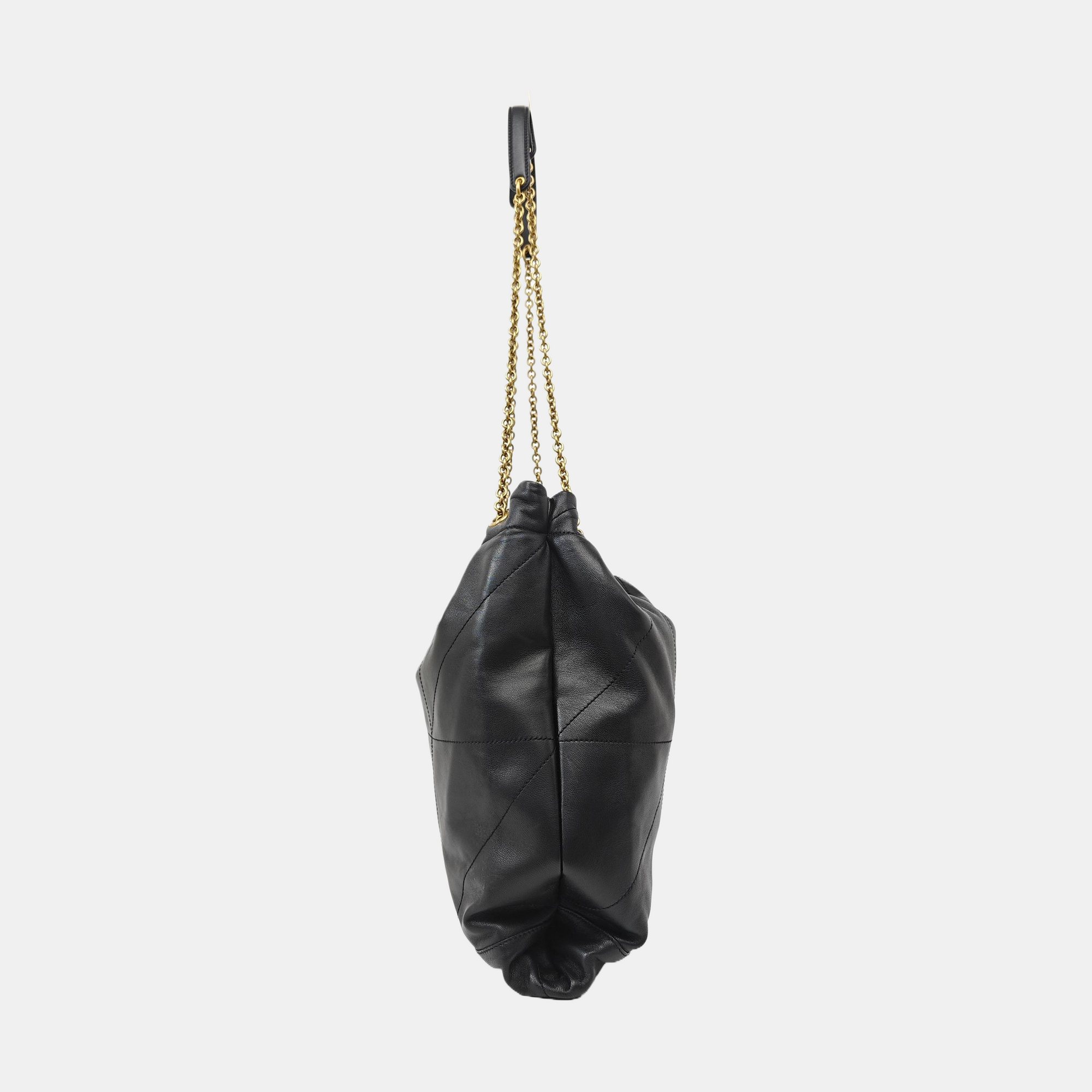 JAMIE POCHON Lambskin Black