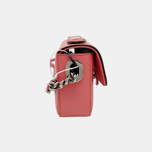 Authenticated pre-owned  GG Marmont Mini Calfskin Red - Shoulder Bag at Looply