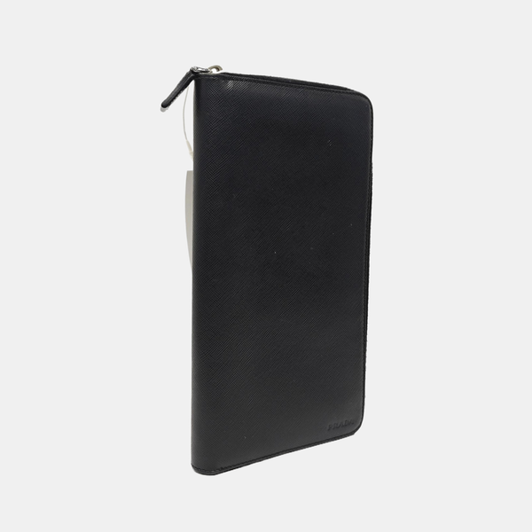Saffiano Calfskin Wallet Black