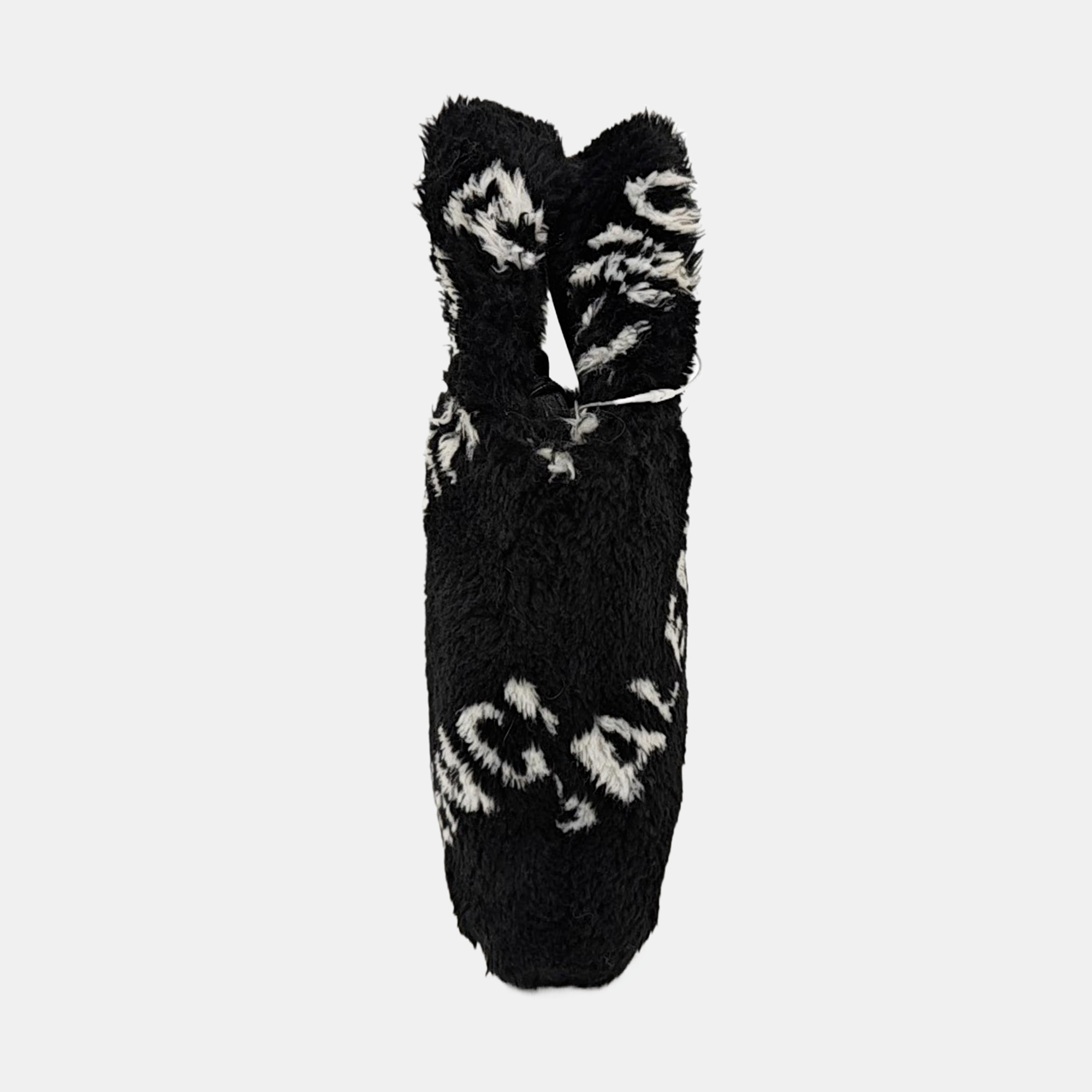 Fabric Shoulder Bag Black