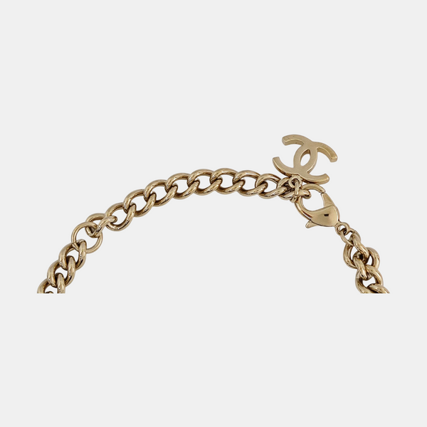 Metal Beige Necklace